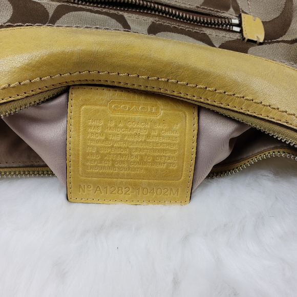 Coach Leather & Canvas Crossbody - Picture 5 of 8